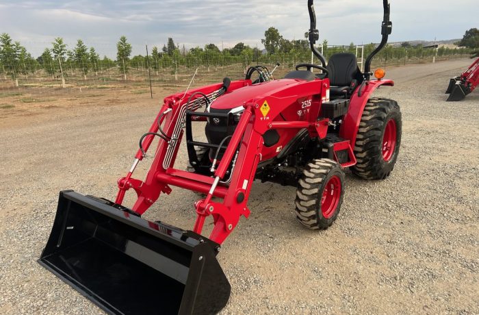 ONLY $20,950 4×4 TYM 2515H Tractor – 2,200 LB Loader Lift Capacity! SPECIAL PRICING! $3,250 total discounts!