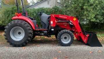 $1,500 off this Mahindra 1640S Shuttle tractor and loader! Don’t miss this opportunity.