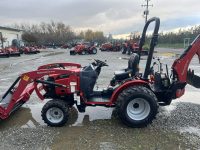 Mahindra Max 26XL tractor, loader, & backhoe only 28 hours – $17,950
