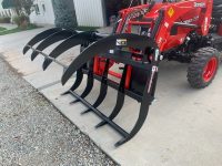 TerraForce 64″ Rake Grapple $1,450 – used