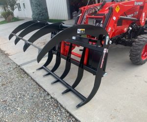TerraForce 64″ Rake Grapple $1,450 – used