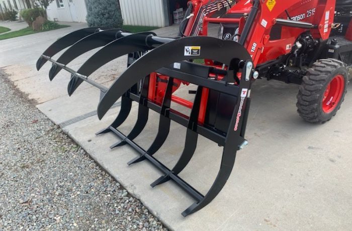TerraForce 64″ Rake Grapple $1,450 – used