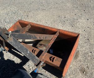 4′ Box scraper – Used – $450