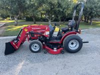 $9,950 off Mahindra Max 26XLT Tractor, Loader, & 60″ Belly mower only $19,950