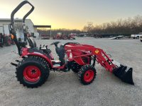 TYM T25 tractor & loader 1,380 loader lift – $2,500 OFF!!!!